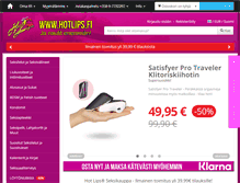 Tablet Screenshot of hotlips.fi