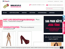 Tablet Screenshot of hotlips.ee